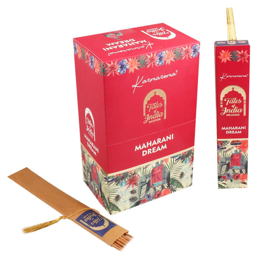 Karmaroma Tales of India Mystic Temple Hand Rolled Incense Sticks 15g. Packing